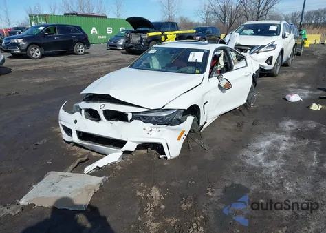 2018 BMW 430I xDrive из США, поврежденный, VIN WBA4W5C54JAA49797